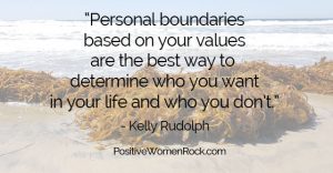 Personal Boundaries,, Kelly Rudolph