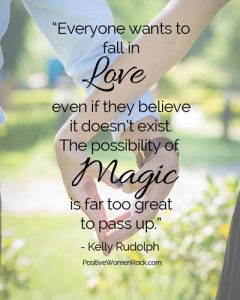 Fall in love with yourself first, Kelly Rudolph